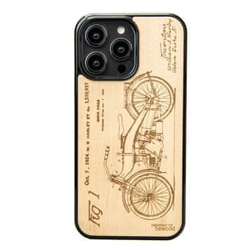 bewood Lesen ovitek Bewood za iPhone 15 Pro Max HARLEY PATENT ANIEGRE