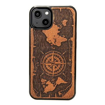 bewood Lesen ovitek Bewood za iPhone 15 WIND ROSE MERBAU