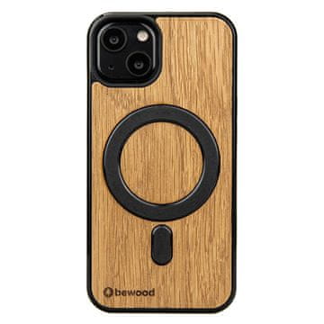 bewood Leseni ovitek Bewood za iPhone 13, hrastov, MagSafe
