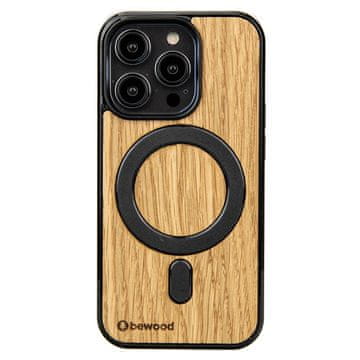 bewood Leseni ovitek Bewood za iPhone 14 Pro, hrastov, MagSafe