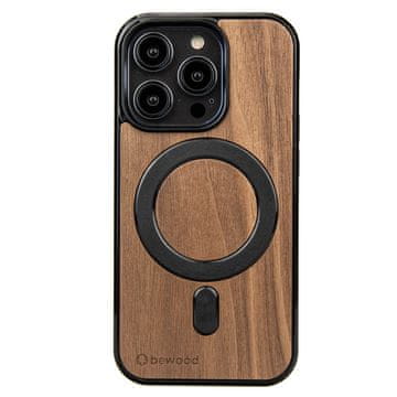 bewood Leseni ovitek Bewood za iPhone 14 Pro, ameriški oreh, MagSafe