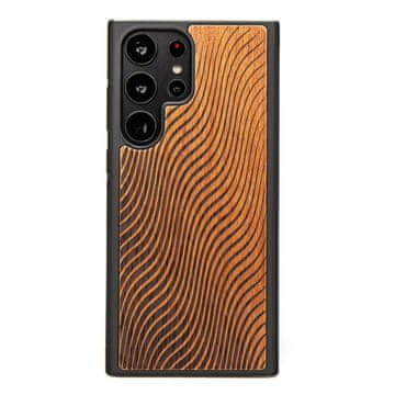 bewood Lesen ovitek Bewood za Samsung Galaxy S23 Ultra WAVES MERBAU