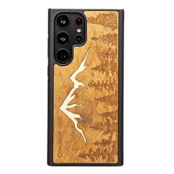 bewood Lesen ovitek Bewood za Samsung Galaxy S23 Ultra MOUNTAINS IMBUIA
