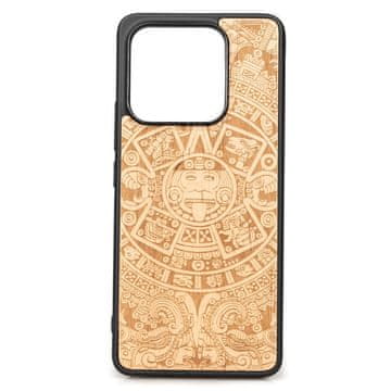 bewood Leseno ohišje Bewood za Xiaomi 13 Pro z azteškim koledarjem, črno