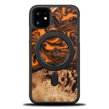 bewood Ovitek Bewood Unique za iPhone 11 - oranžen z MagSafe