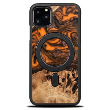 bewood Ovitek Bewood Unique za iPhone 11 Pro Max - oranžen z MagSafe