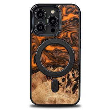 bewood Ovitek Bewood Unique za iPhone 14 Pro - oranžen z MagSafe