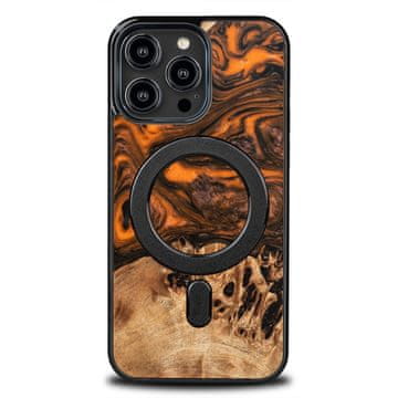 bewood Ovitek Bewood Unique za iPhone 15 Pro Max - oranžen z MagSafe
