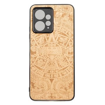 bewood Lesen ovitek Bewood Redmi Note 12 4G z azteškim koledarjem, črno-bel