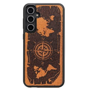 bewood Lesen ovitek Bewood za Samsung Galaxy S23 FE WIND ROSE MERBAU