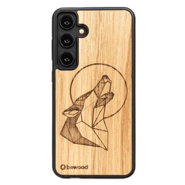 bewood Lesen ovitek Bewood za Samsung Galaxy S25 Plus, volčji hrast