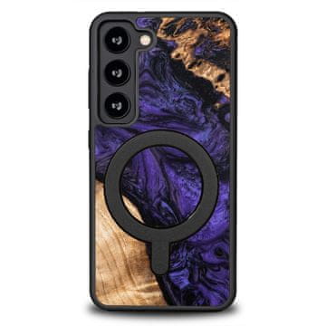 bewood Ovitek Bewood Unique za Samsung Galaxy S23 - vijoličen z MagSafe
