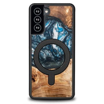 bewood Ovitek Bewood Unique za Samsung Galaxy S21 FE - Planeti - Zemlja z MagSafe