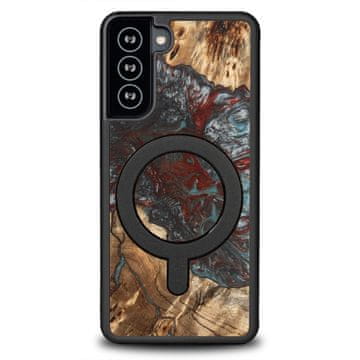bewood Ovitek Bewood Unique za Samsung Galaxy S21 FE - Planeti - Pluton z MagSafe