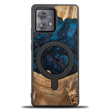 bewood Unikaten ovitek Bewood za Motorola Edge 40 Neo - Planets - Neptun z MagSafe