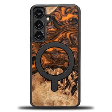 bewood Ovitek Bewood Unique za Samsung Galaxy S25 Plus - oranžen z MagSafe