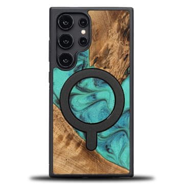 bewood Ovitek Bewood Unique za Samsung Galaxy S24 Ultra - turkizen z MagSafe