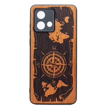 bewood Leseno ohišje Bewood za Motorola G84 5G WIND ROSE MERBAU