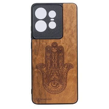 bewood Lesen ovitek Bewood za Motorola Edge 50 Pro HAMSA IMBUIA