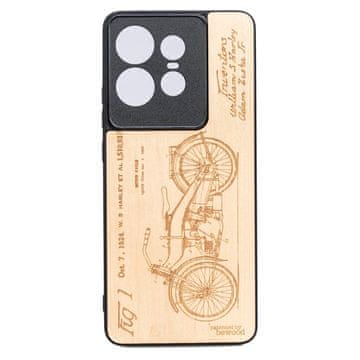 bewood Leseno ohišje Bewood za Motorola Edge 50 Pro HARLEY PATENT ANIEGRE
