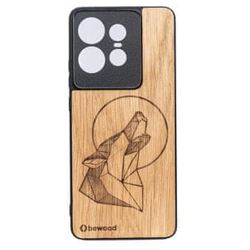 bewood Lesen ovitek Bewood za Motorola Edge 50 Pro, volčji hrast