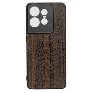 bewood Lesen ovitek Bewood za Motorola Edge 50 Pro z azteškim koledarjem in zirikotom