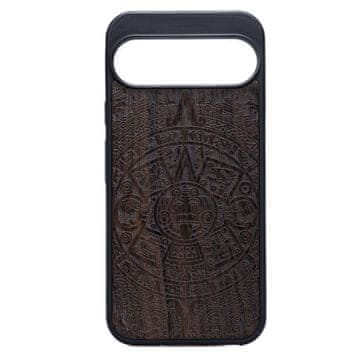bewood Lesen ovitek Bewood za Google Pixel 9/9 Pro z azteškim koledarjem in zirikotom