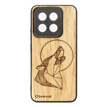 bewood Leseno ohišje Bewood za Xiaomi 14T Pro WOLF OAK