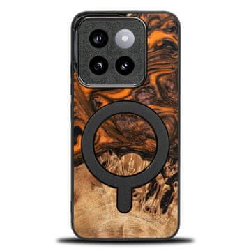 bewood Ovitek Bewood Unique za Xiaomi 14T Pro - oranžen z MagSafe