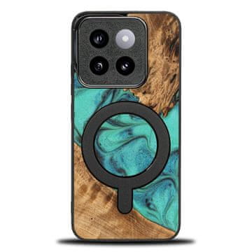 bewood Bewood Unique ovitek za Xiaomi 14T Pro - turkizen z MagSafe