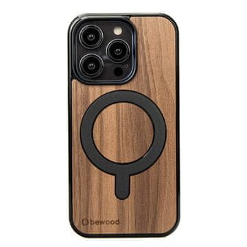 bewood Lesen ovitek Bewood za iPhone 15 Pro, AMERIŠKI OREH z MagSafe