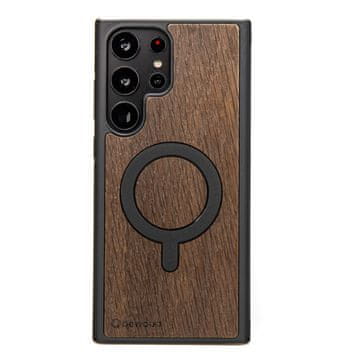 bewood Lesen ovitek Bewood za Samsung Galaxy S25 Ultra, dimljen hrast z MagSafe