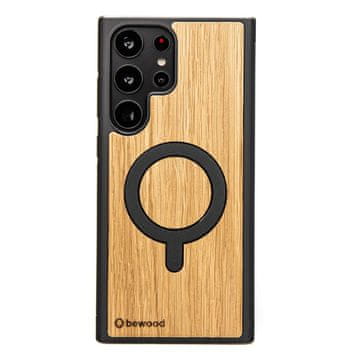 bewood Lesen ovitek Bewood za Samsung Galaxy S25 Ultra hrast z MagSafe