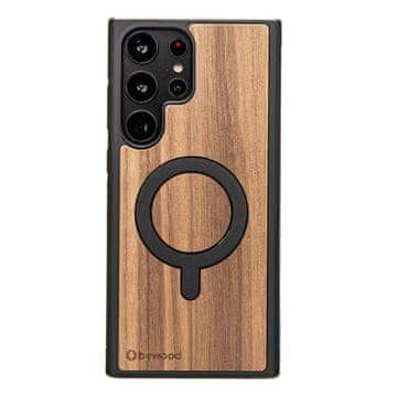 bewood Lesen ovitek Bewood za Samsung Galaxy S25 Ultra, AMERIŠKI OREH z MagSafe