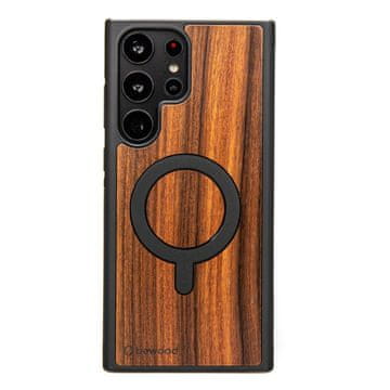 bewood Lesen ovitek Bewood za Samsung Galaxy S25 Ultra ROSEWOOD SANTOS z MagSafe