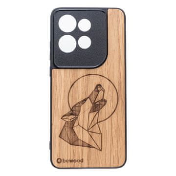 bewood Lesen ovitek Bewood za Motorola Edge 50 Neo, volčji hrast