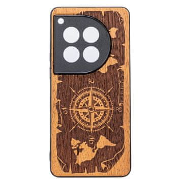 bewood Lesen ovitek Bewood za OnePlus 12 WIND ROSE MERBAU