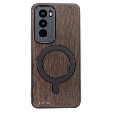 bewood Lesen ovitek Bewood za Oppo Reno 12 5G, dimljen hrast z MagSafe