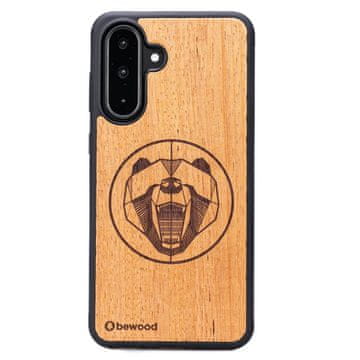 bewood Lesen ovitek Bewood za Samsung Galaxy A56 5G z vzorcem medvedka MERBAU