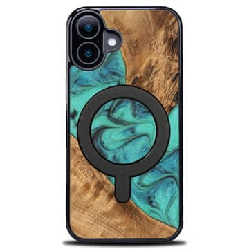 bewood Ovitek Bewood Unique za iPhone 16 - turkizen z MagSafe