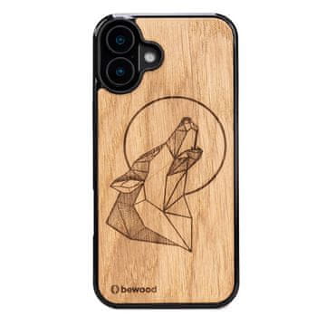 bewood Lesen ovitek Bewood za iPhone 16 Plus, volčji hrast