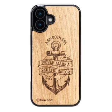 bewood Lesen ovitek Bewood za iPhone 16 Plus, sidrni hrast