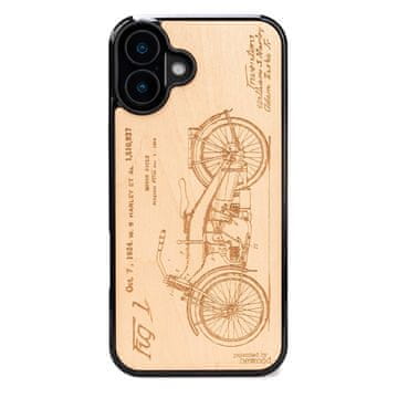bewood Lesen ovitek Bewood za iPhone 16 Plus HARLEY PATENT ANIEGRE