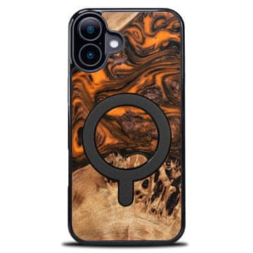 bewood Ovitek Bewood Unique za iPhone 16 Plus - oranžen z MagSafe