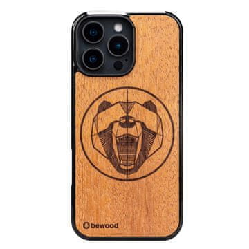 bewood Lesen ovitek Bewood za iPhone 16 Pro Max z vzorcem medvedka MERBAU