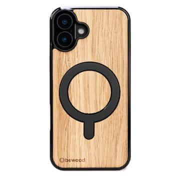 bewood Lesen ovitek Bewood za iPhone 16 Plus hrast z MagSafe