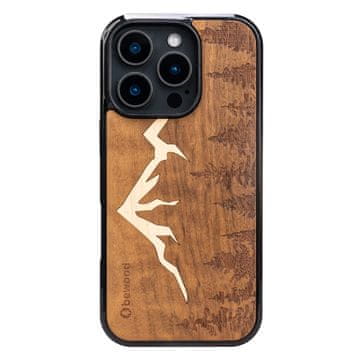 bewood Lesen ovitek Bewood za iPhone 16 Pro MOUNTAINS IMBUIA