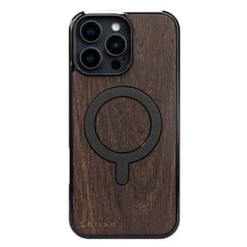 bewood Lesen ovitek Bewood za iPhone 16 Pro Max, dimljen hrast z MagSafe