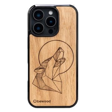 bewood Lesen ovitek Bewood za iPhone 16 Pro, volčji hrast