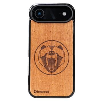 bewood Lesen ovitek Bewood za iPhone 17 Air z vzorcem medvedka MERBAU